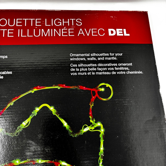 Danson Decor LED Silhouette Elf Head – Lighted Christmas Decoration – New in Box - Picture 3 of 7